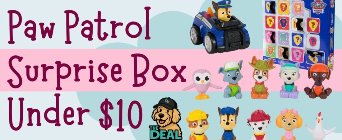 Paw Patrol Gift Pack Deal: Mini Figures Set Perfect for Easter Baskets