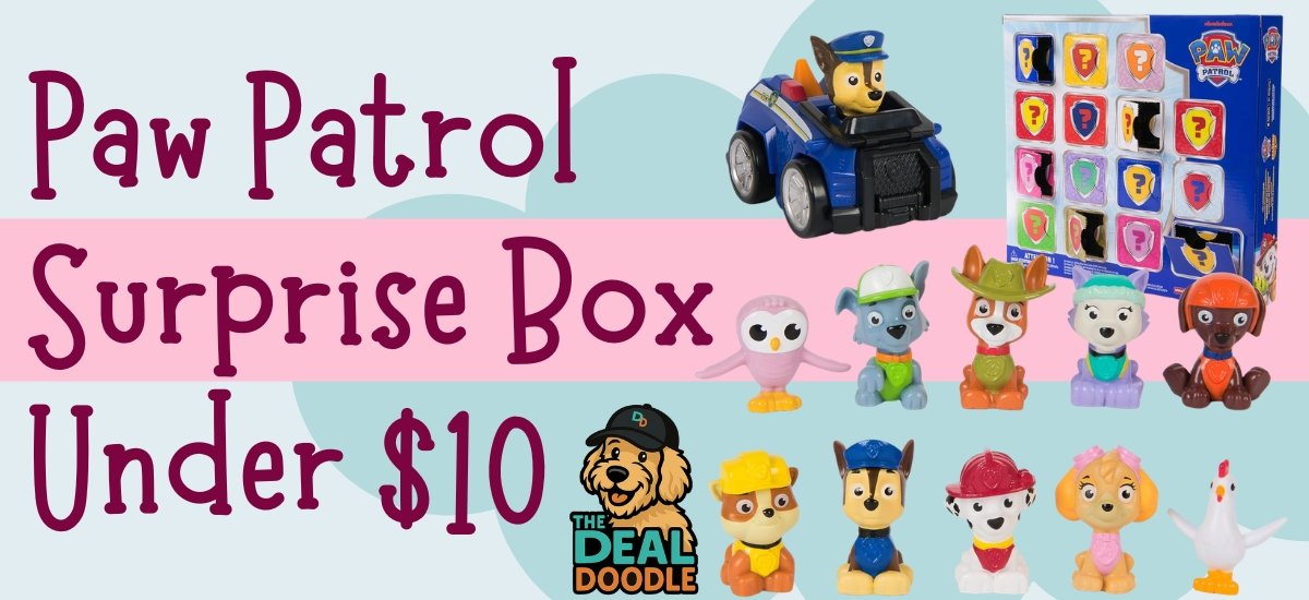 Paw Patrol Gift Pack Deal: Mini Figures Set Perfect for Easter Baskets