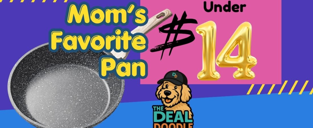 CAROTE Nonstick Frying Pan on Sale for $13.97 – Perfect for Eggs & Everyday Cooking 🐶🍳