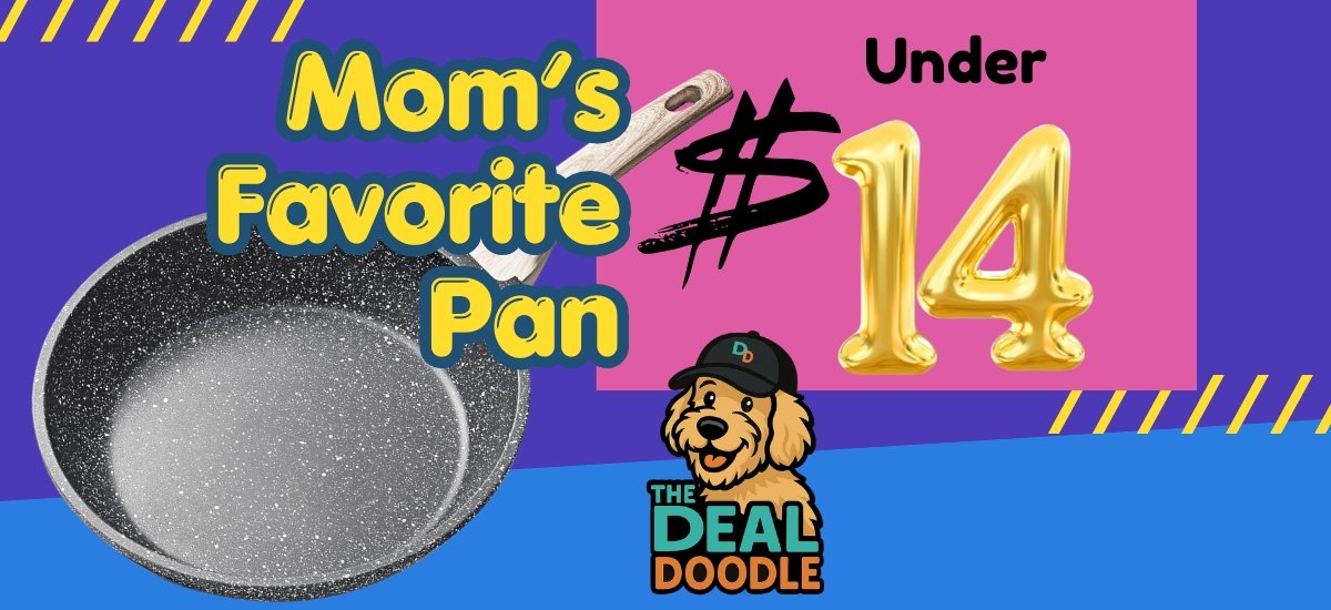 CAROTE Nonstick Frying Pan on Sale for $13.97 – Perfect for Eggs & Everyday Cooking 🐶🍳