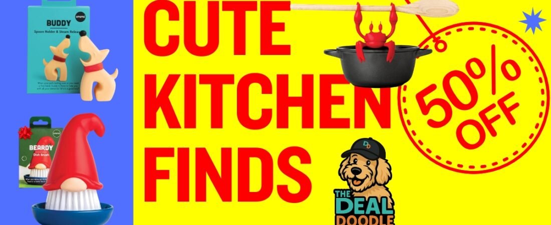 Fun OTOTO Kitchen Gadgets Up to 50% Off at Amazon – Cute & Clever Finds 🐶🍳