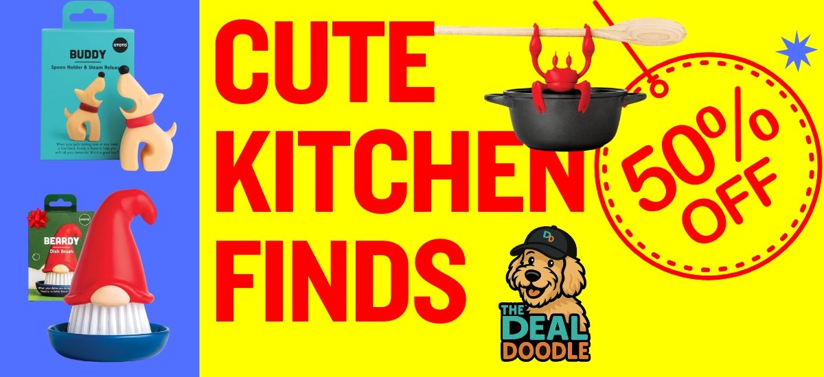 Fun OTOTO Kitchen Gadgets Up to 50% Off at Amazon – Cute & Clever Finds 🐶🍳
