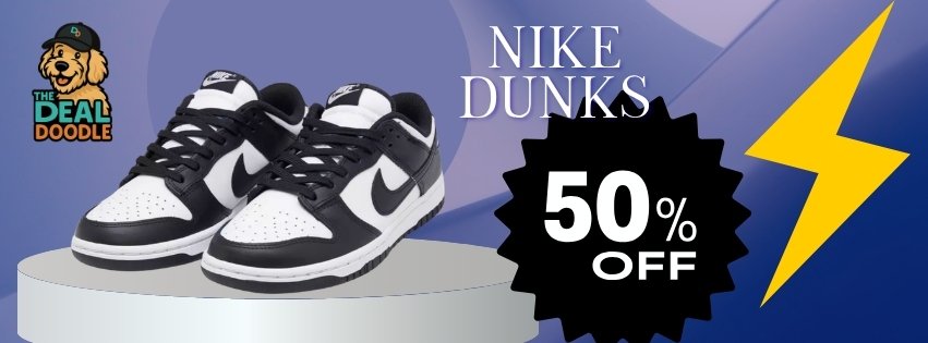 🐾👟 Nike Dunks 50% off