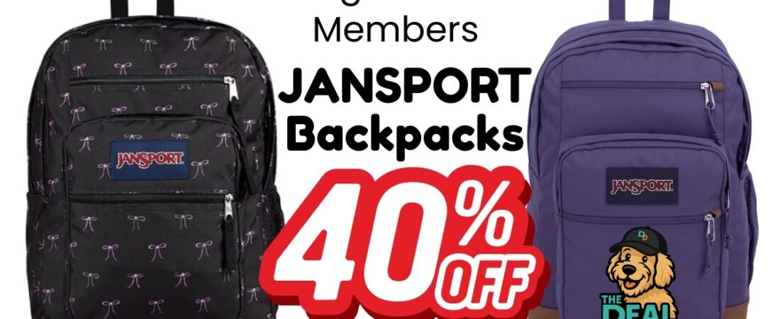 🎒🐾 JanSport backpacks 40% off at Target 🐾🎒