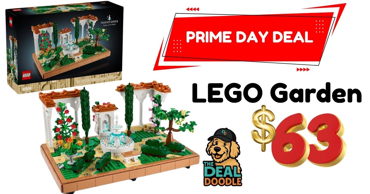LEGO Garden Set Just $63