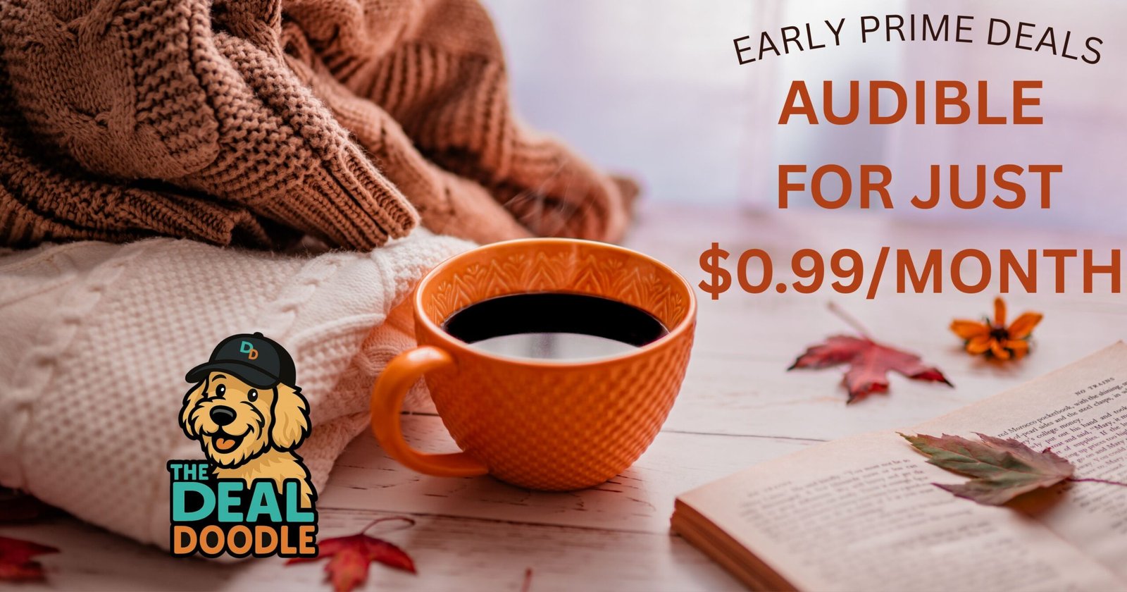 Audible for just $0.99/month